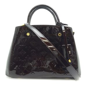 dh81883 1 Louis Vuitton Triana Damier Handbag Brown