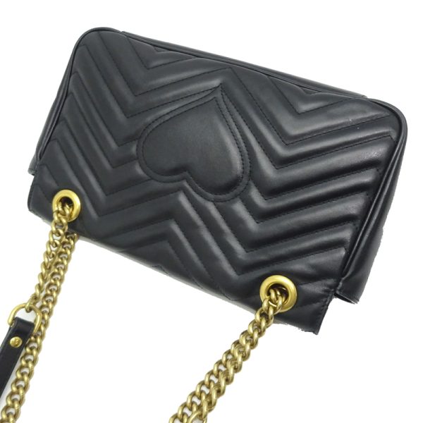 dh81887 4 Gucci Shoulder Bag GG Marmont Black