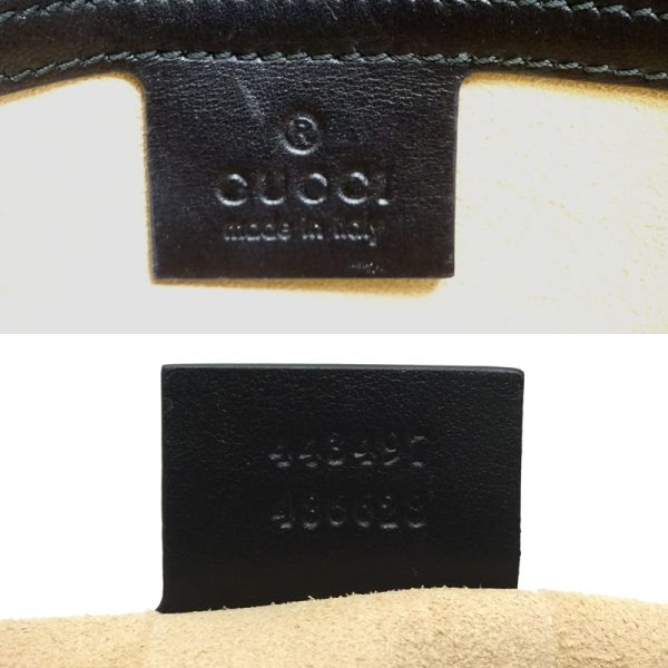 dh81887 7 Gucci Shoulder Bag GG Marmont Black