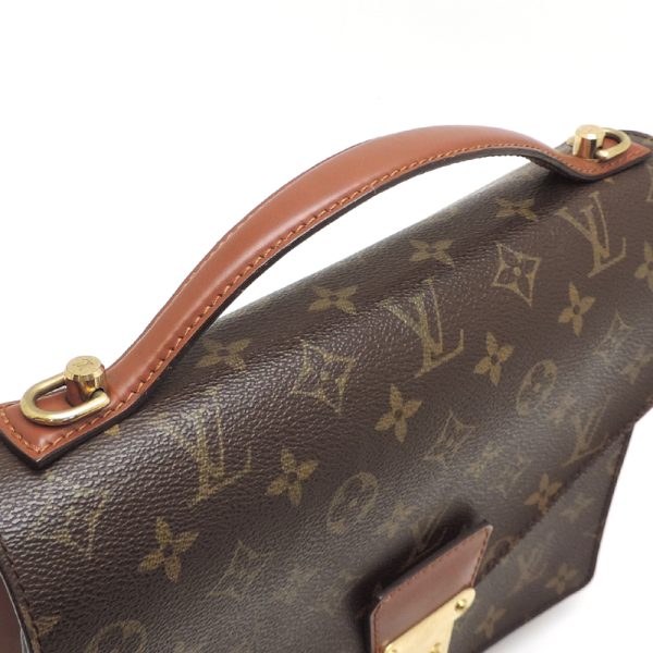 dh81890 5 Louis Vuitton Monceau Monogram Handbag Brown