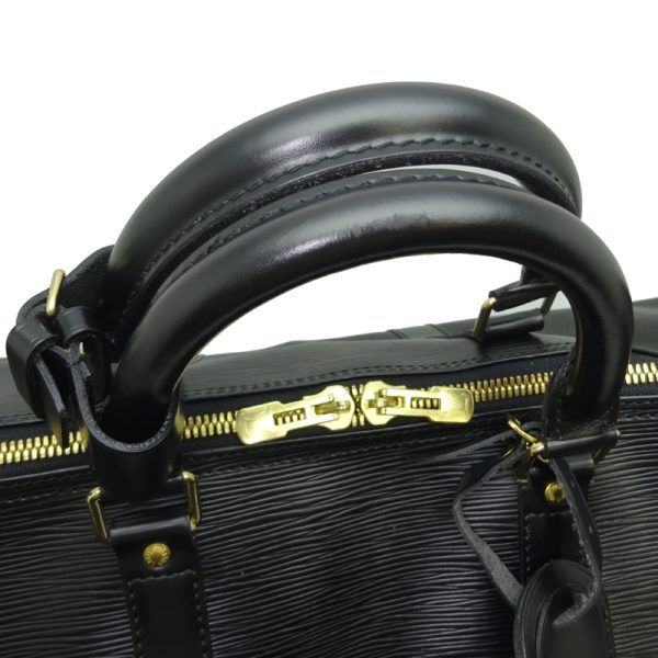 dh81900 5 Louis Vuitton Keepall 55 Epi Bag Black