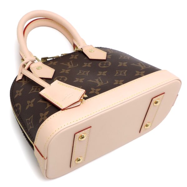 dh81912 3 Louis Vuitton Alma BB Monogram Handbag Brown