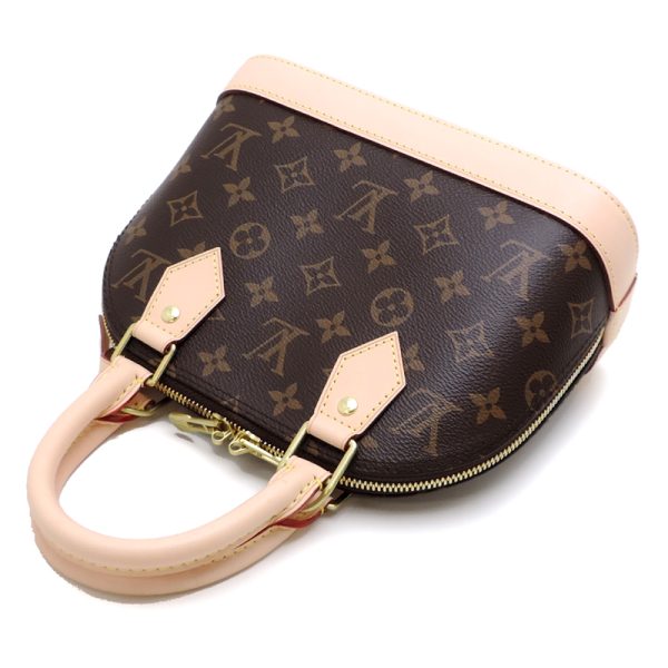 dh81912 4 Louis Vuitton Alma BB Monogram Handbag Brown