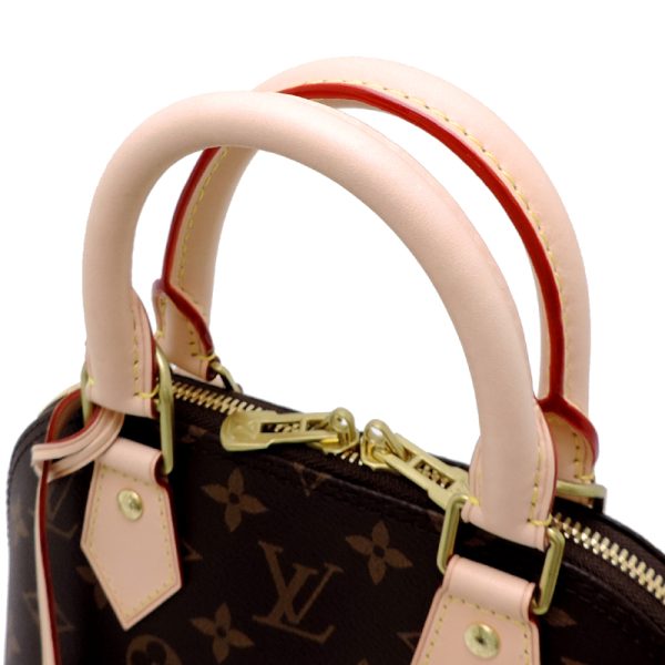 dh81912 5 Louis Vuitton Alma BB Monogram Handbag Brown