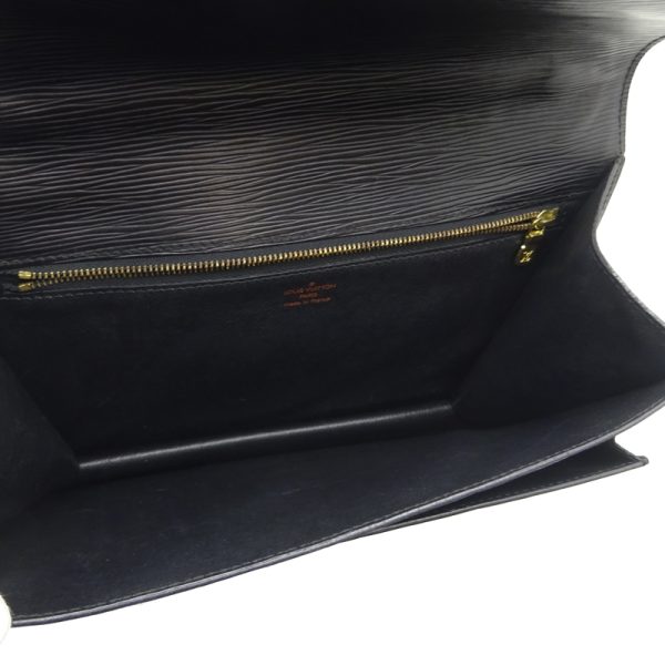 dh81954 6 Louis Vuitton Monceau Epi Handbag Black