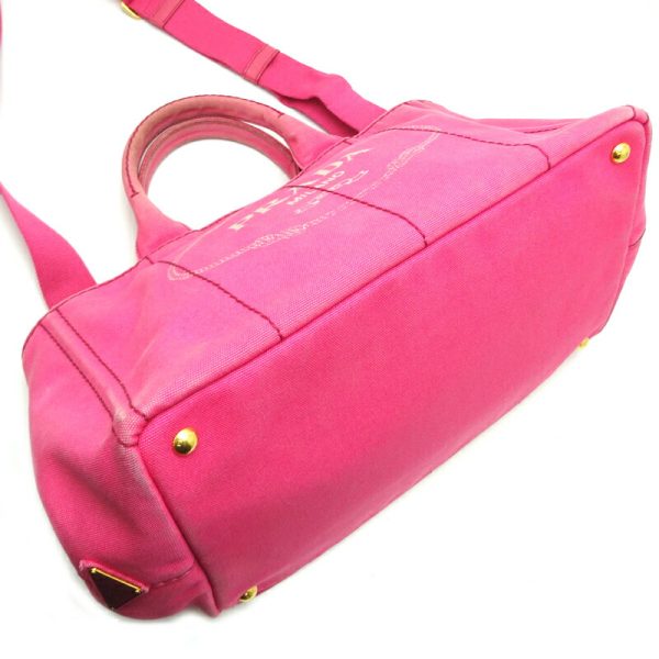 dh81959 3 Prada Canapa Handbag Pink