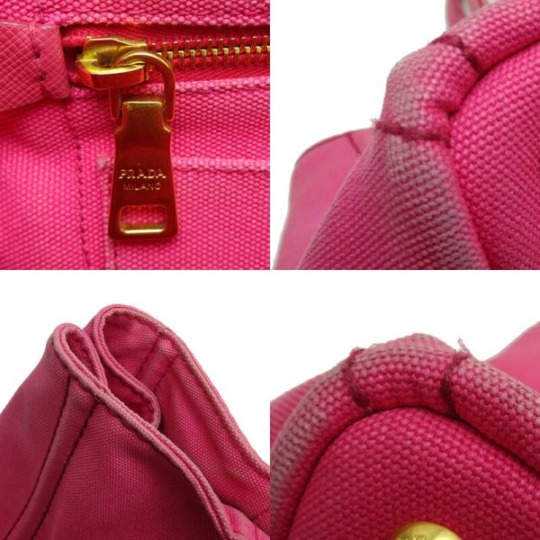 dh81959 8 Prada Canapa Handbag Pink