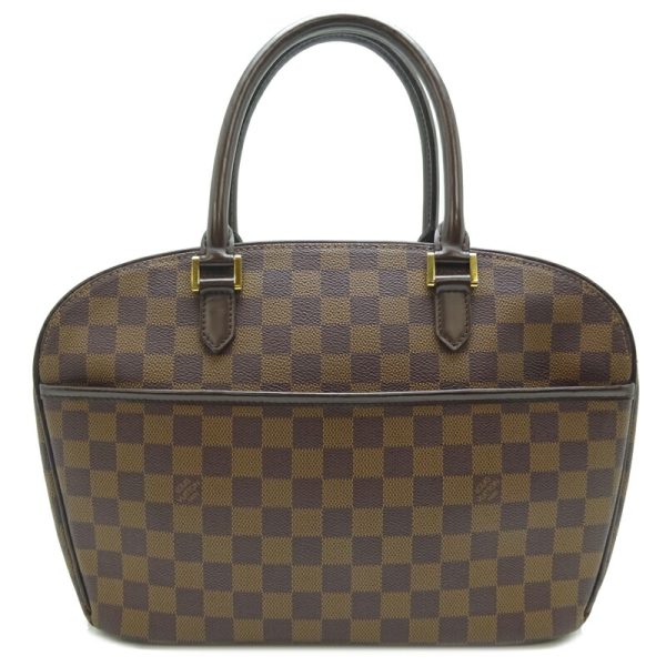 dh82002 1 Louis Vuitton Sarria Oriental Damier Handbag Brown