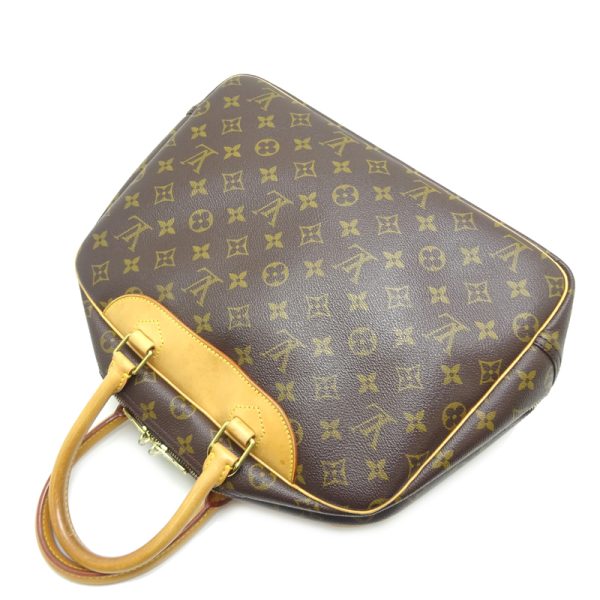 dh82012 4 Louis Vuitton Deauville Monogram Bag Brown