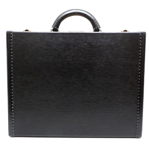 dh82022 2 Louis Vuitton President Epi Trunk Black