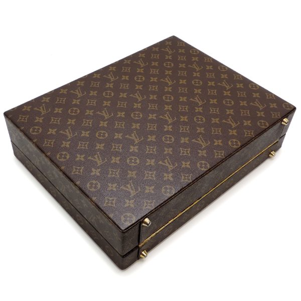 dh82024 4 Louis Vuitton Crusher Monogram Trunk Brown