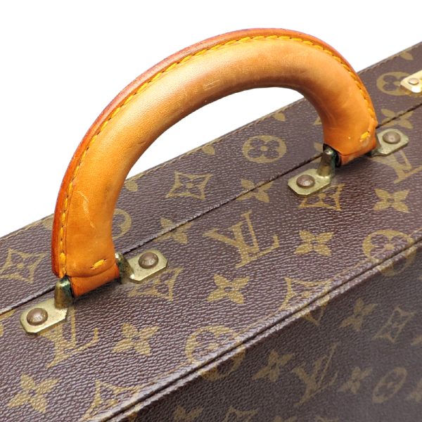 dh82024 5 Louis Vuitton Crusher Monogram Trunk Brown