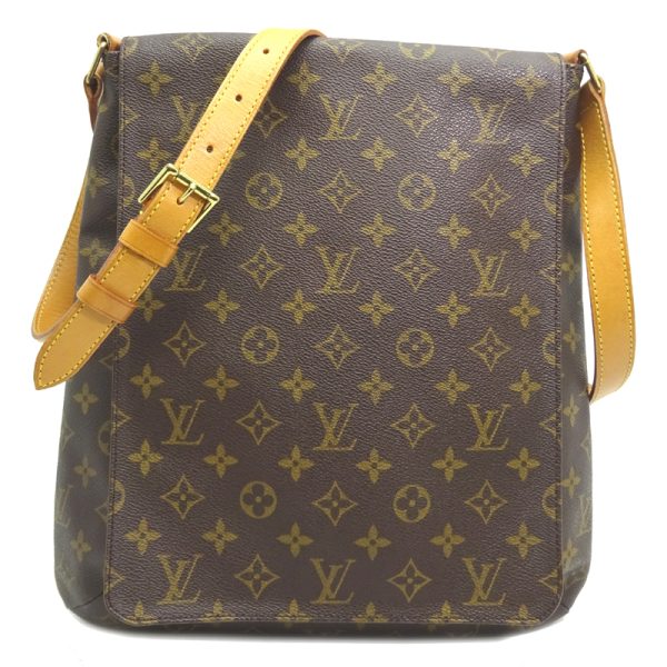 dh82062 1 Louis Vuitton Musette Monogram Shoulder Bag Brown