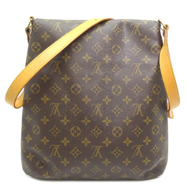 dh82062 2 Louis Vuitton Musette Monogram Shoulder Bag Brown