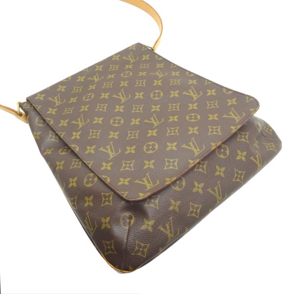 dh82062 3 Louis Vuitton Musette Monogram Shoulder Bag Brown