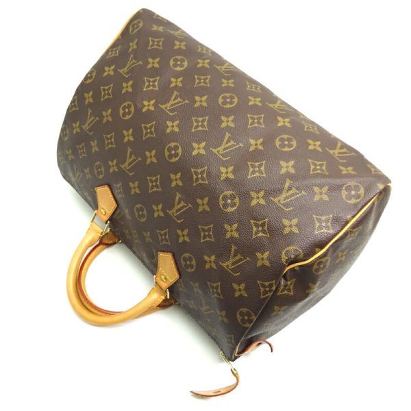 dh82065 4 Louis Vuitton Speedy 35 Monogram Bag Brown