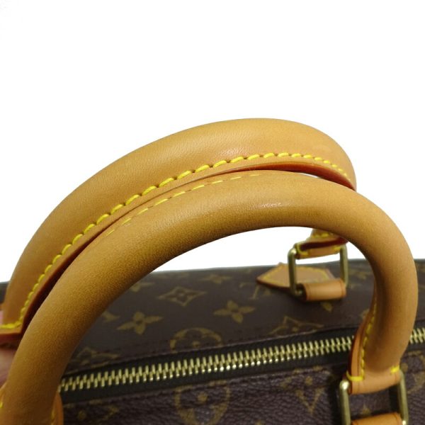 dh82065 5 Louis Vuitton Speedy 35 Monogram Bag Brown