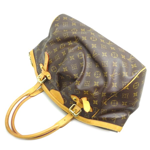 dh82066 4 Louis Vuitton Tivoli GM Monogram Shoulder Bag Brown