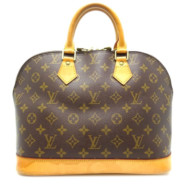 dh82172 1 Louis Vuitton Alma Monogram Handbag Brown