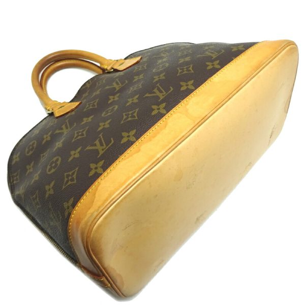 dh82172 3 Louis Vuitton Alma Monogram Handbag Brown