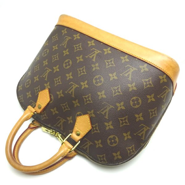 dh82172 4 Louis Vuitton Alma Monogram Handbag Brown