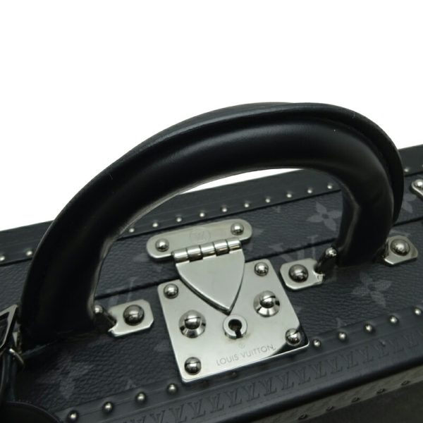 dh82235 5 Louis Vuitton Coteville 35 Monogram Eclipse Trunk Black