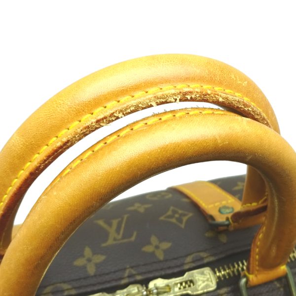 dh82239 5 Louis Vuitton Keepall 55 Monogram Bag Brown