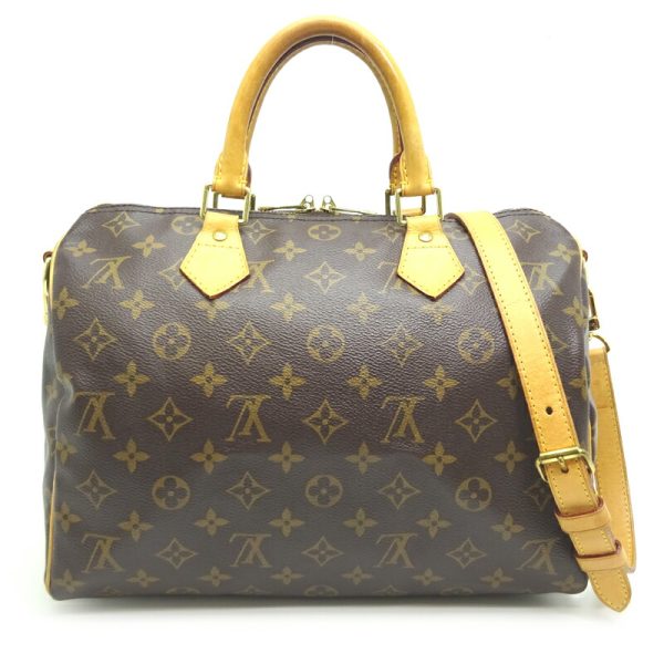 dh82245 1 Louis Vuitton Speedy Bandouliere 30 Monogram Brown