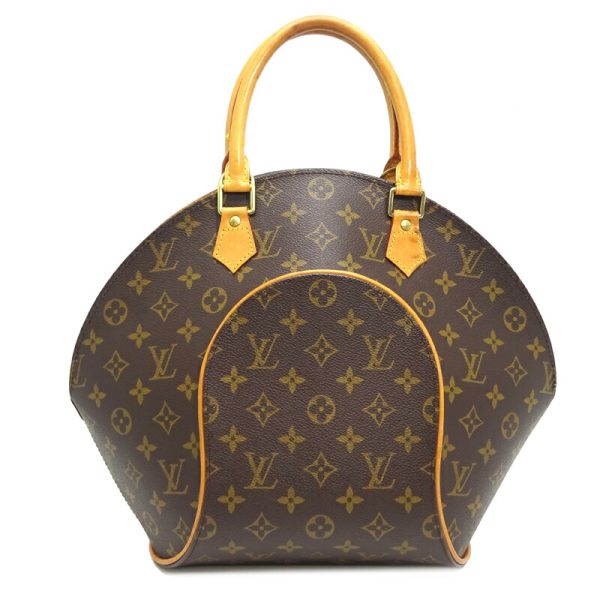 dh82260 2 Louis Vuitton Ellipse MM Monogram Handbag Brown