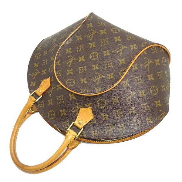 dh82260 4 Louis Vuitton Ellipse MM Monogram Handbag Brown