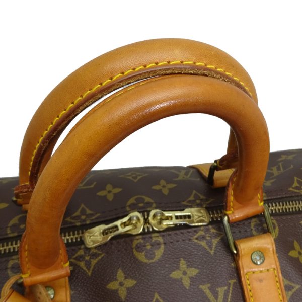 dh82263 5 Louis Vuitton Keepall 50 Monogram Bag Brown