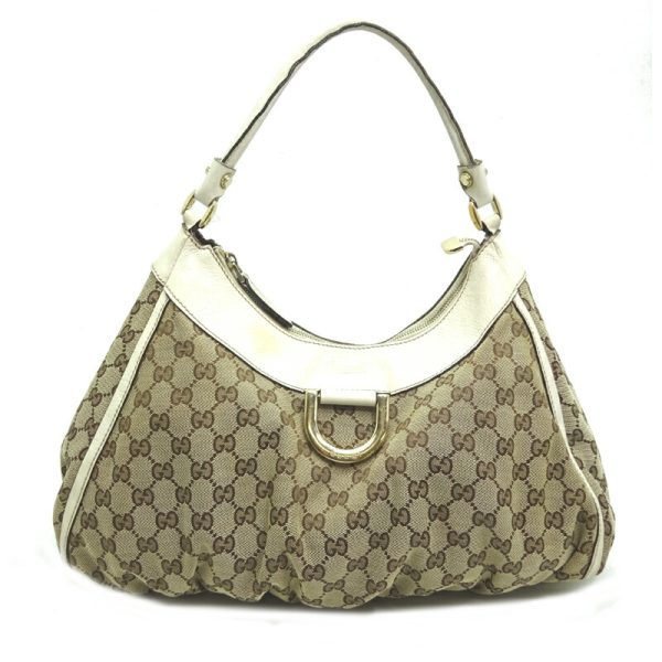 dh82264 1 Gucci GG Shoulder Bag Abbey Beige