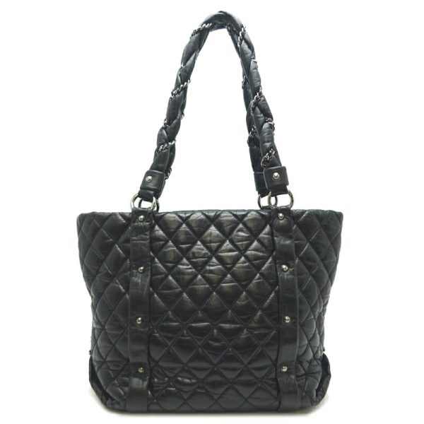 dh82330 2 Chanel Bubble Quilted Shoulder Bag Black