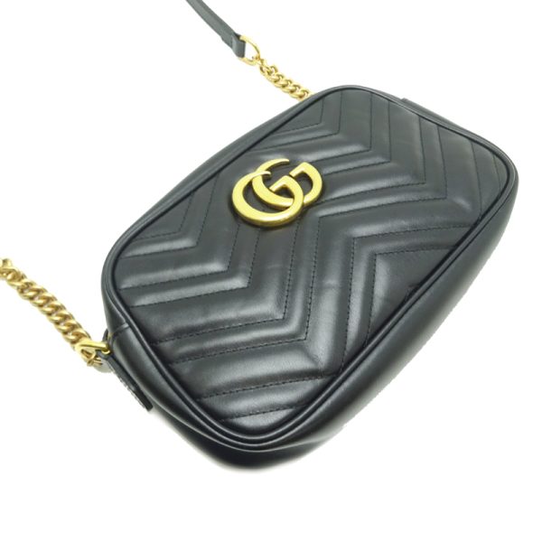 dh82354 3 Gucci Shoulder Bag GG Marmont Black