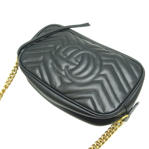 dh82354 4 Gucci Shoulder Bag GG Marmont Black