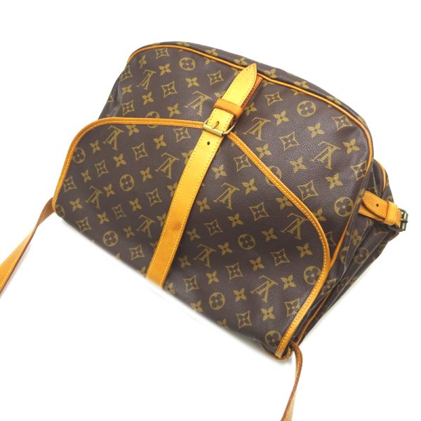 dh82359 4 Louis Vuitton Saumur GM Monogram Shoulder Bag Brown