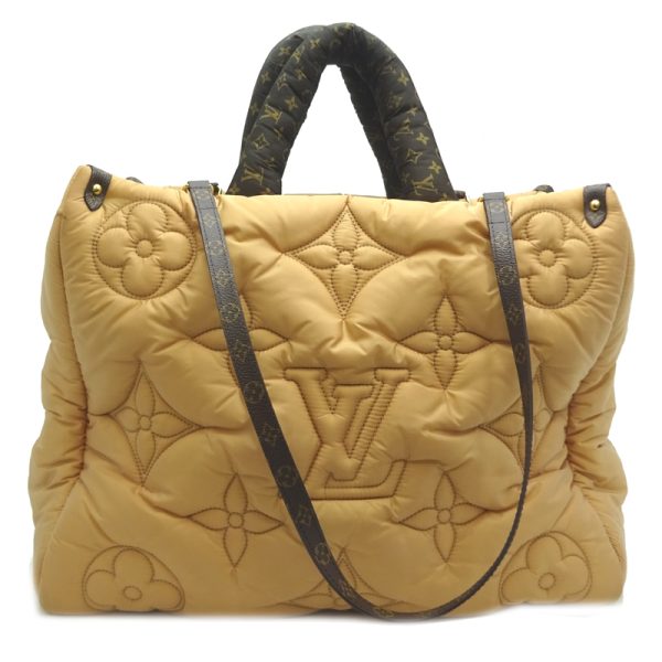 dh82364 1 Louis Vuitton Pillow On The Go GM Handbag Beige