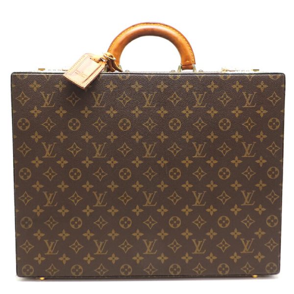 dh82376 1 Louis Vuitton Crusher Monogram Trunk Bag Brown