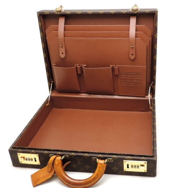 dh82376 6 Louis Vuitton Crusher Monogram Trunk Bag Brown