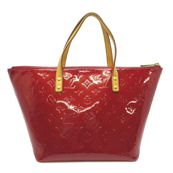 dh82430 2 Louis Vuitton Belves PM Vernis Shoulder Bag Red