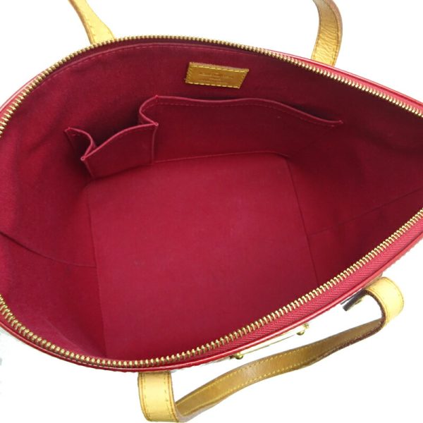 dh82430 6 Louis Vuitton Belves PM Vernis Shoulder Bag Red