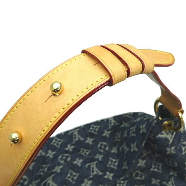 dh82433 5 Louis Vuitton Daily GM Monogram Denim Shoulder Bag Blue