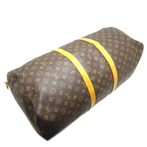 dh82457 3 Louis Vuitton Keepall Bandouliere 50 Monogram Bag Brown