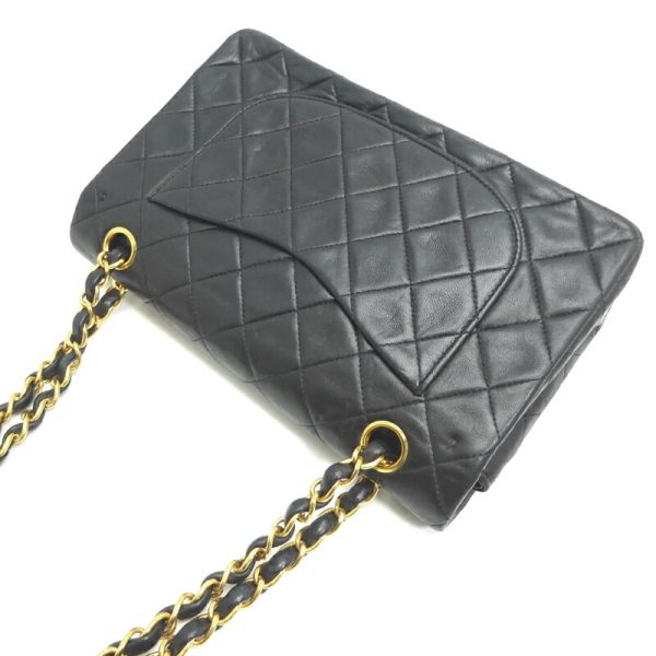 dh82493 4 Chanel Matelasse 23 Chain Lambskin Shoulder Bag Black