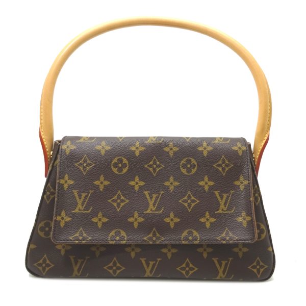 dh82496 1 Louis Vuitton Mini Looping Monogram Shoulder Bag Brown