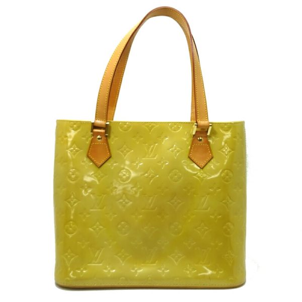 dh82498 1 Louis Vuitton Houston Vernis Shoulder Bag Yellow