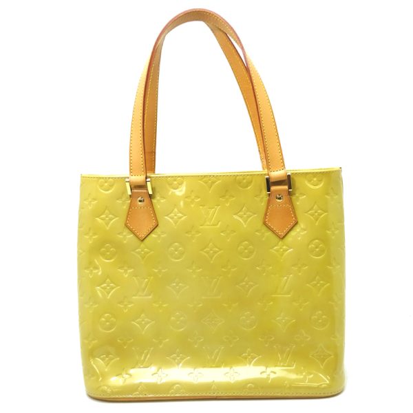 dh82498 2 Louis Vuitton Houston Vernis Shoulder Bag Yellow