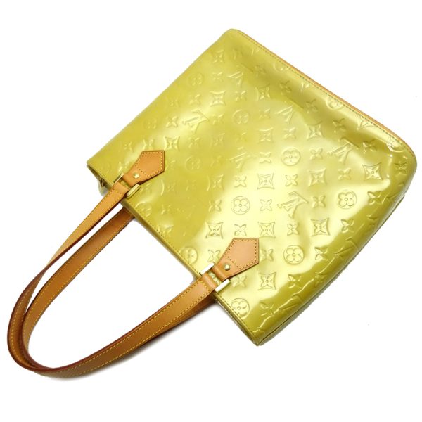 dh82498 4 Louis Vuitton Houston Vernis Shoulder Bag Yellow