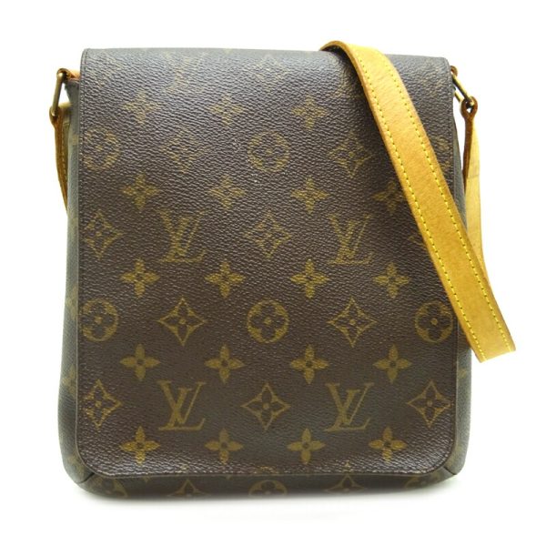 dh82500 1 Louis Vuitton Musette Salsa Monogram Shoulder Bag Brown