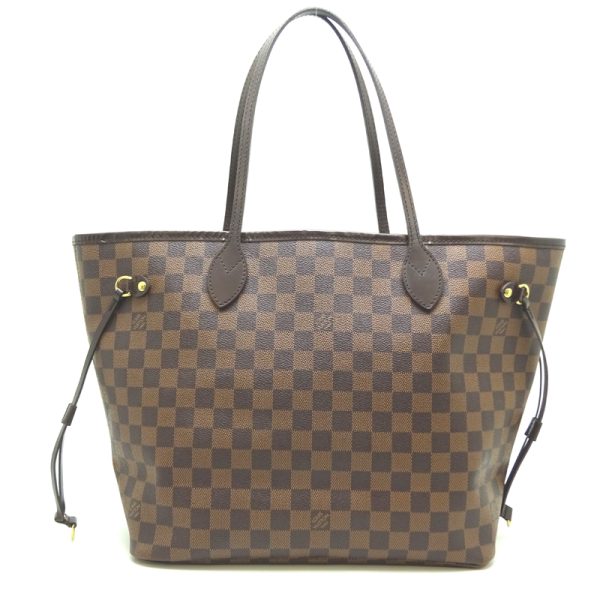 dh82501 1 Louis Vuitton Neverfull MM Damier Tote Bag Brown